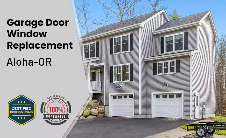 Garage Door Window Replacement Aloha-OR 