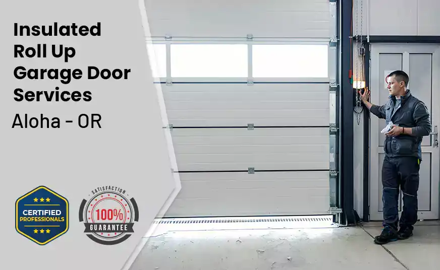 Insulated Roll Up Garage Door Aloha - OR 